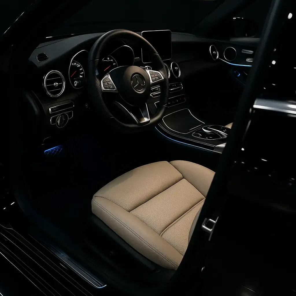 Nettoyage intérieur Mercedes